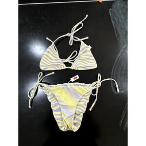 Solid & Striped Reversible Bikini